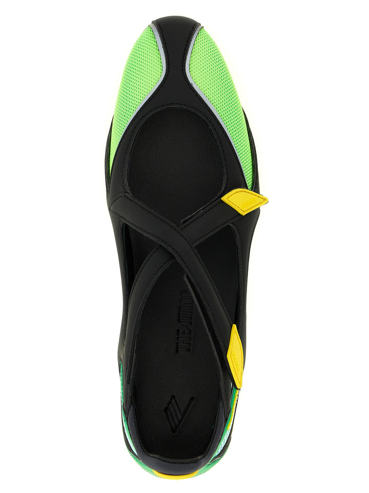 The Attico Floor 01 Flat shoes - Verde | a288d116db899f2503af1ccdbaa50e8e71240dd4