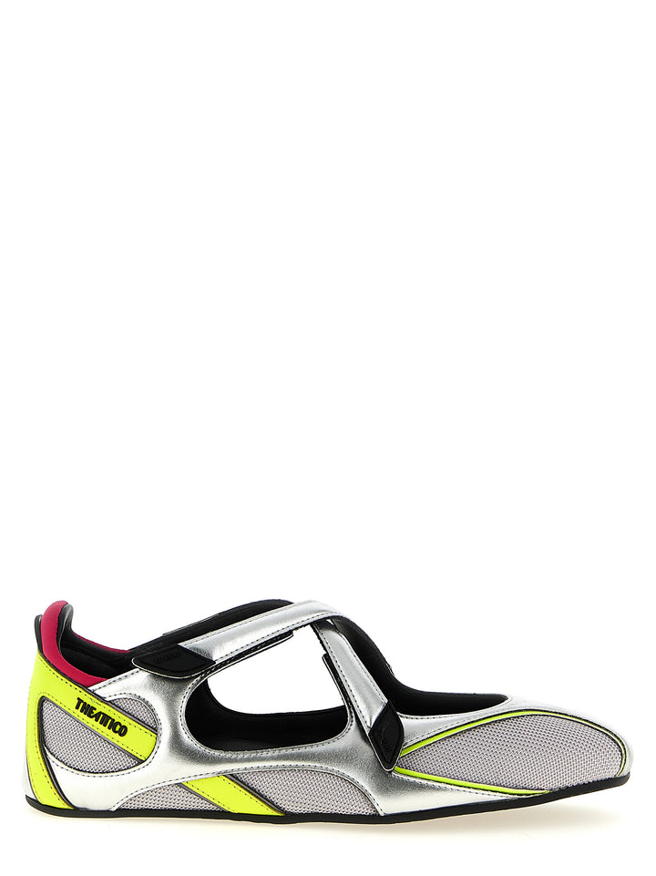 The Attico Floor 01 Flat shoes - Silver | bd68681f127daa8500be1b7a722c3ca8cb189b5a