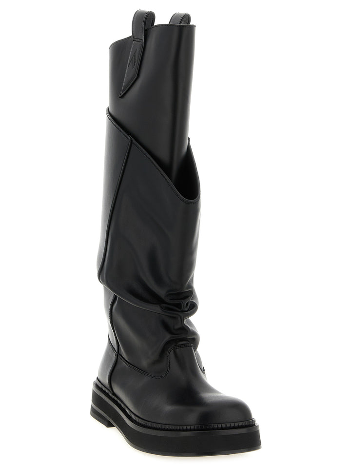 The Attico New Robin Passeggiata Stivali e Stivaletti - Nero | 438373bb907cfece5d0d6df2149a7e7682a1959b
