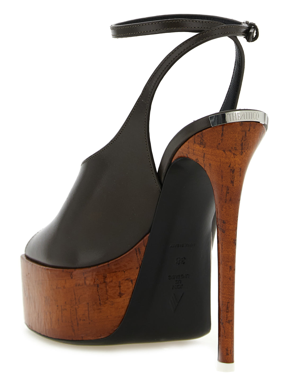 The Attico Ornella Sandali - Verde | 97ed2da37b45f95c5193778054db9a3a2520d90a