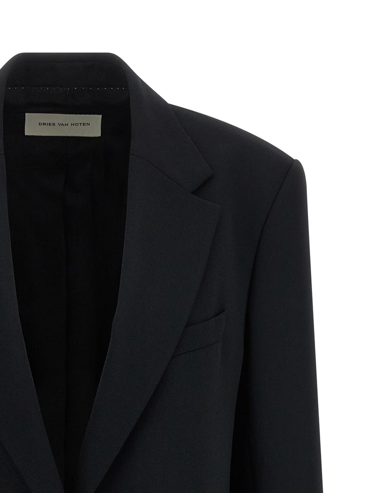 Dries Van Noten  Basti BlazerS - Nero | 8877dfc920db4073c971ce88dc182ac447144cdb