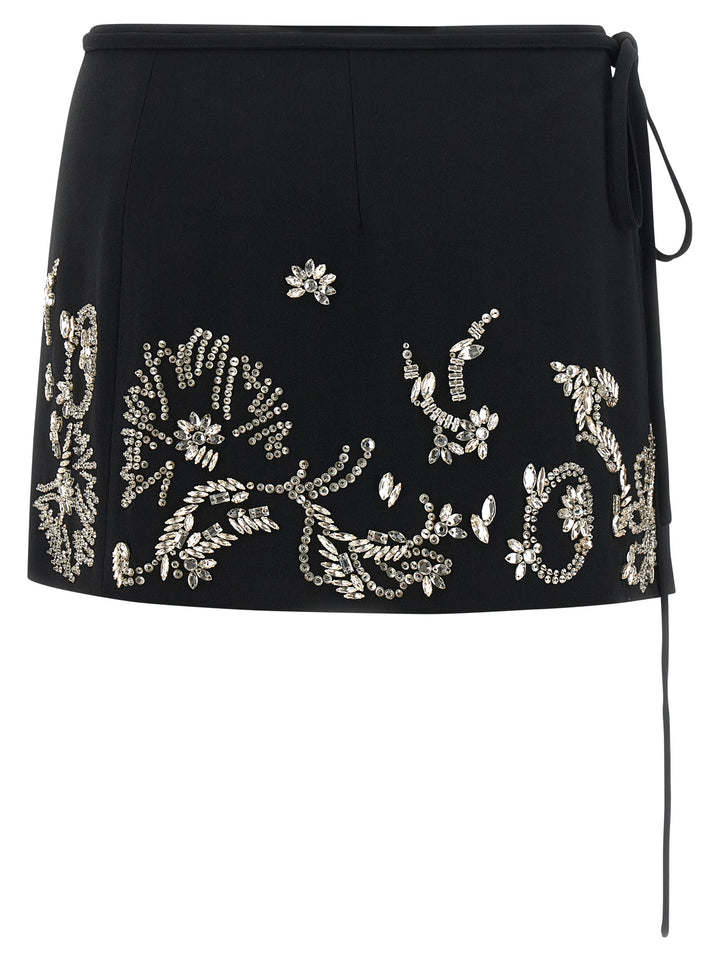 Dries Van Noten  Gabrinas Gonne - Nero | f1f9404674a85267abcc2bee74eee698996de37e
