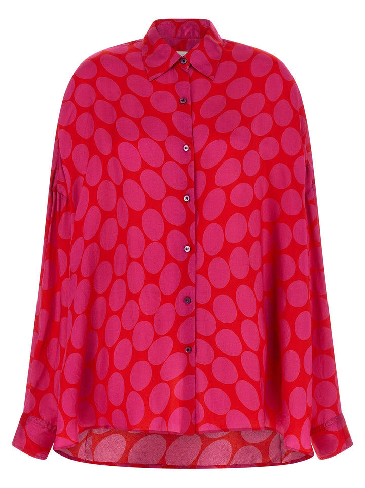 Dries Van Noten  Casia Camicie - Fucsia | c299c648417aa5b6c89a556712c6e3a6233689cb