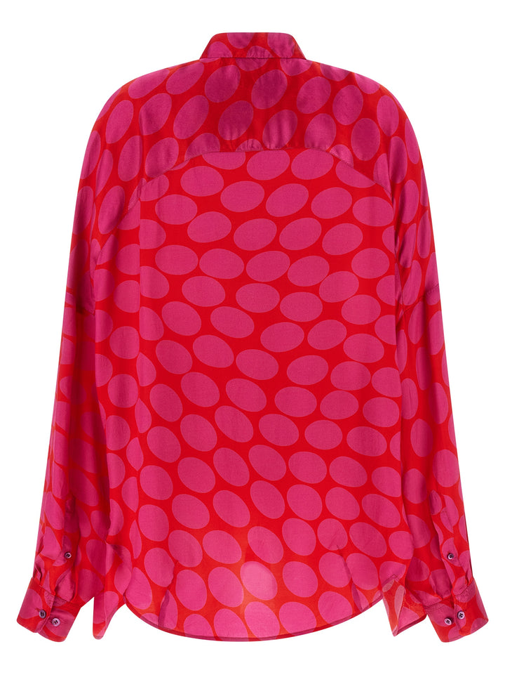 Dries Van Noten  Casia Camicie - Fucsia | 0c13a2195d6d3a01a654cebe74202dbb62ca595f