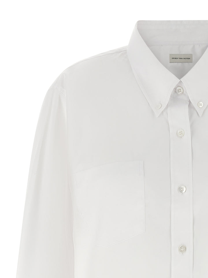 Dries Van Noten  Cheers Camicie - Bianco | cacc22fcfa9afcb7e3f02e800368632f47bdd12d