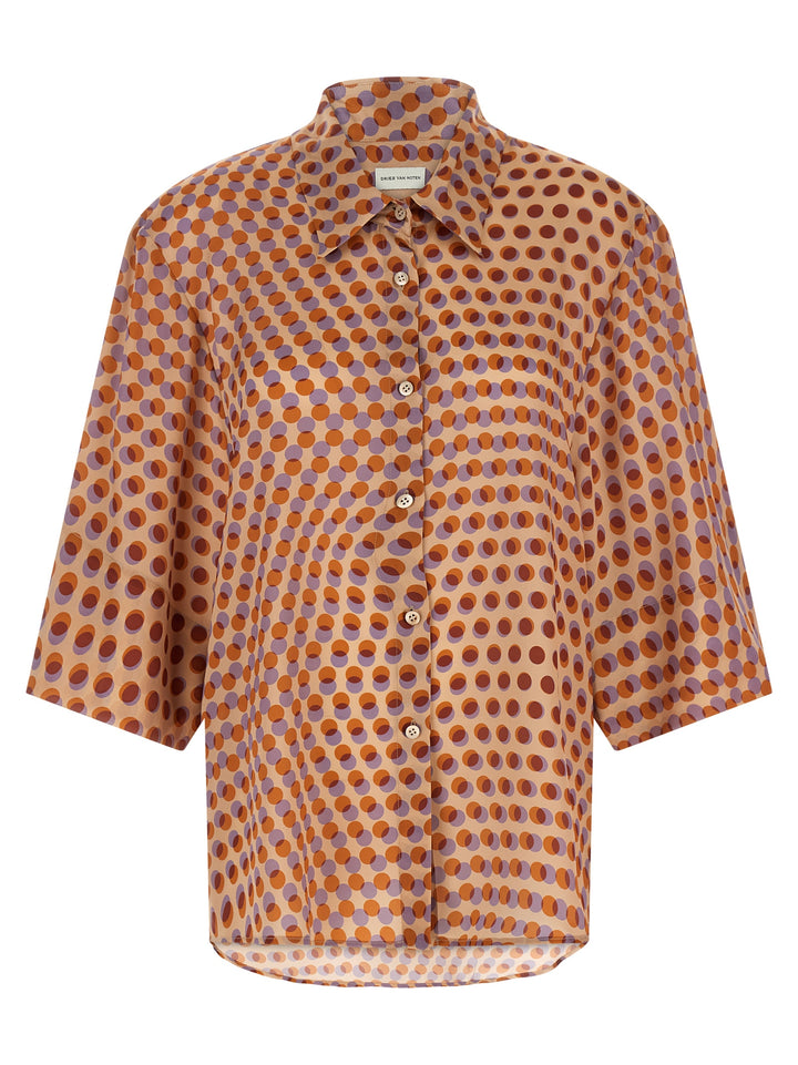 Dries Van Noten  Clea Camicie - Multicolor | e849ee7570ac24ccdc186e0baeca9607b112a086