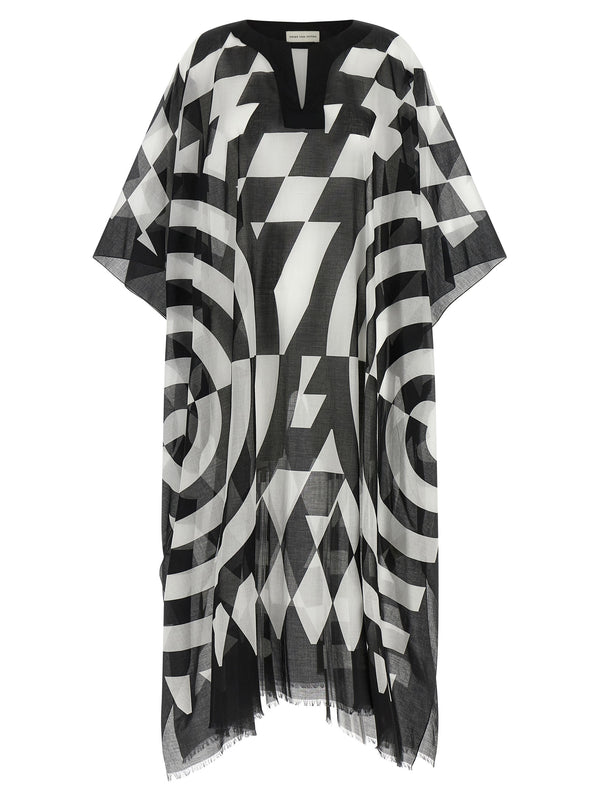 Caftan With Print Abiti Multicolor
