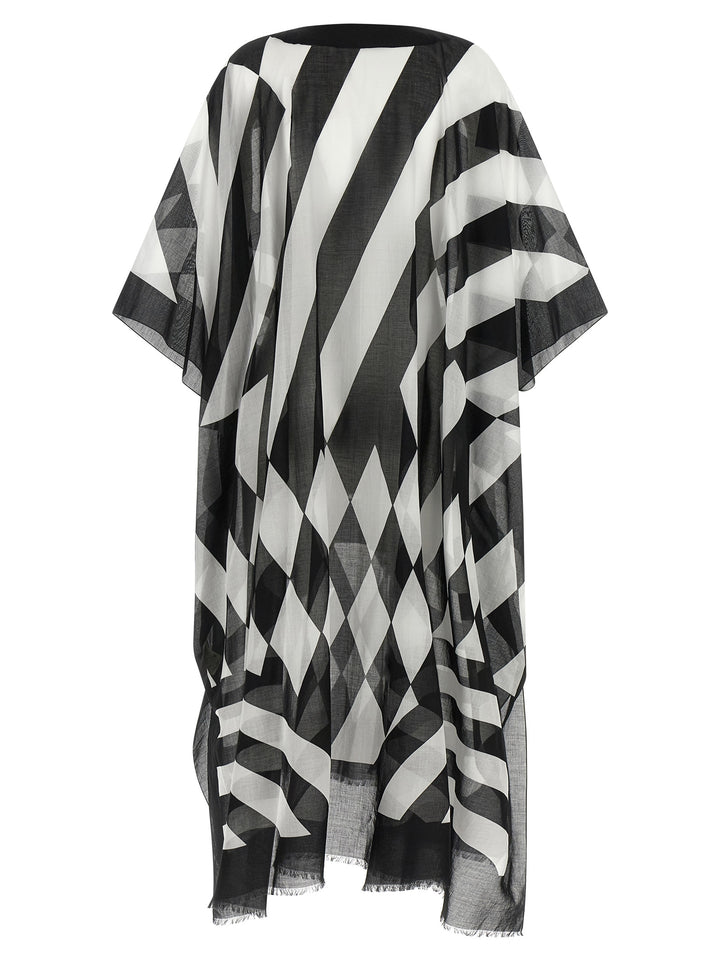 Dries Van Noten  Caftan With Print Abiti - Multicolor | df705065ee280040a2d8ffaf939789a4d1e6bebf