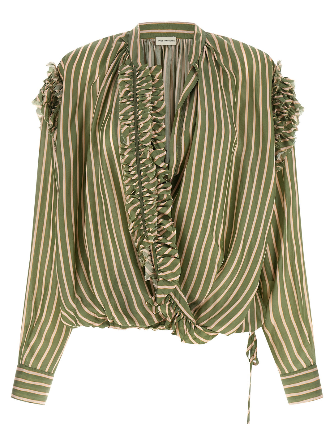 Dries Van Noten  Cenever Bis Camicie - Verde | a67af715ffbbc8fe0d55e401d56fd49f6cafa3fb