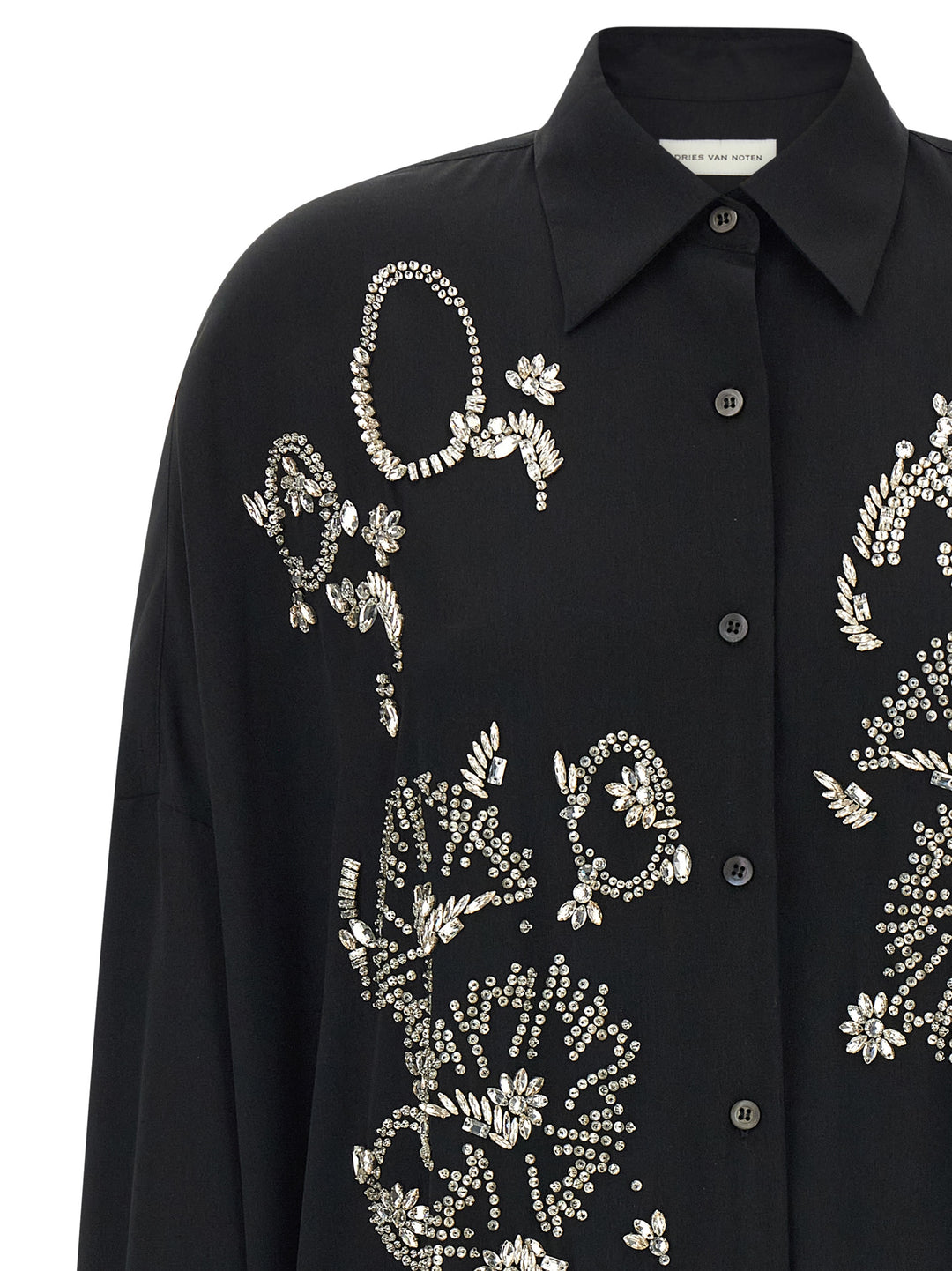 Dries Van Noten  Casia Camicie - Nero | cb77d9a4b73ea4a9bf6d2f2f0e29210e137e5d30