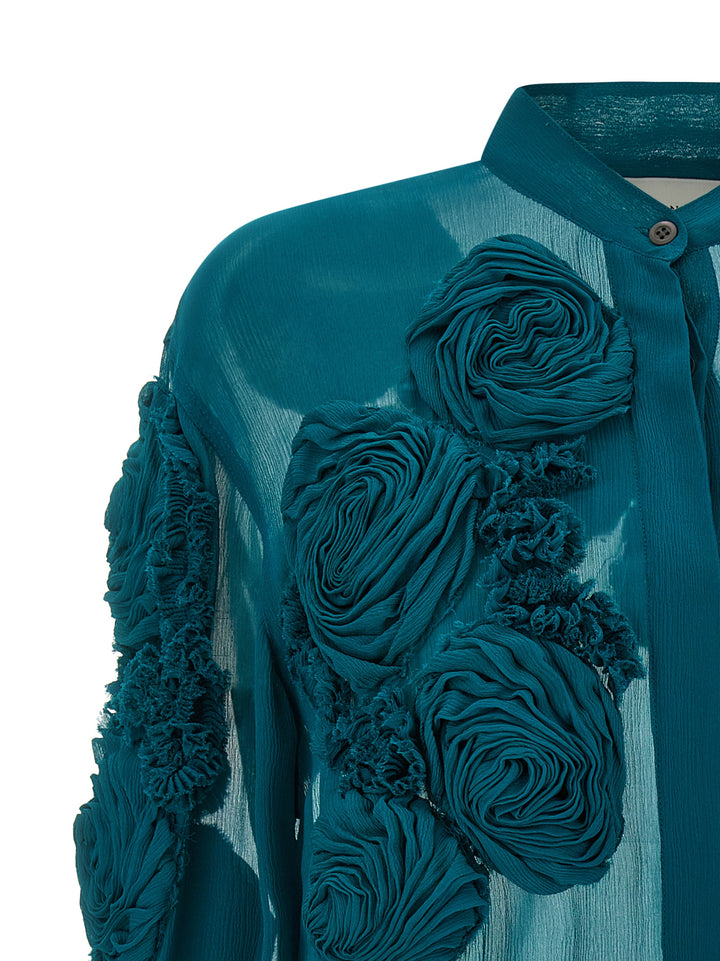 Dries Van Noten  Chowsa Camicie - Verde | 1484c20fdaad6e46b472ea84dd260823f6e348e3