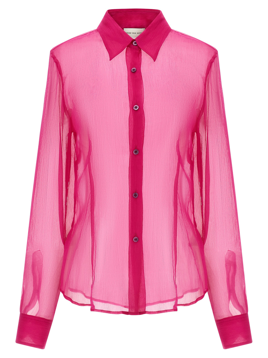 Dries Van Noten  Cloudy Camicie - Fucsia | 679a488d360d31c6125bfdd930173d44e6c6ce2a