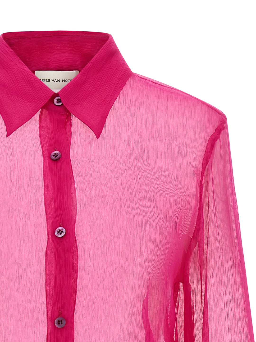 Dries Van Noten  Cloudy Camicie - Fucsia | 342d7168614071bfc0e5d882c6522221ed5a83d4