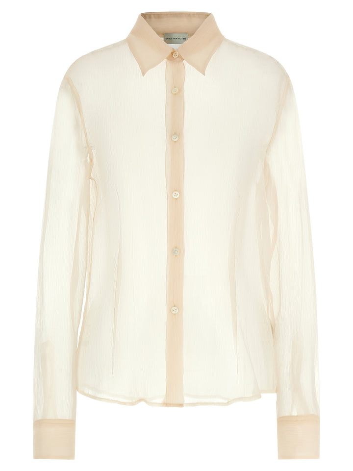 Dries Van Noten  Cloudy Camicie - Beige | 317aea9e5c97865f3fc002fa108e2eca9bea9315