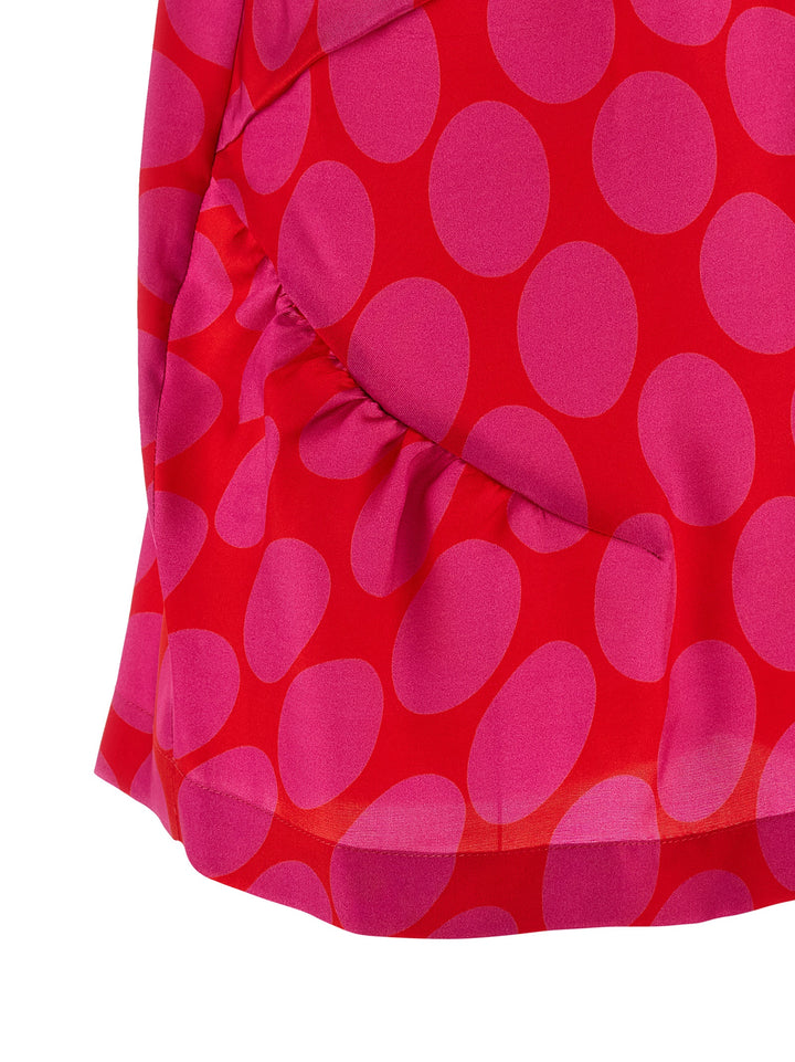 Dries Van Noten  Caliya Top - Fucsia | 13ea9985be7662efa4cc4fee434000413a6f2bf6