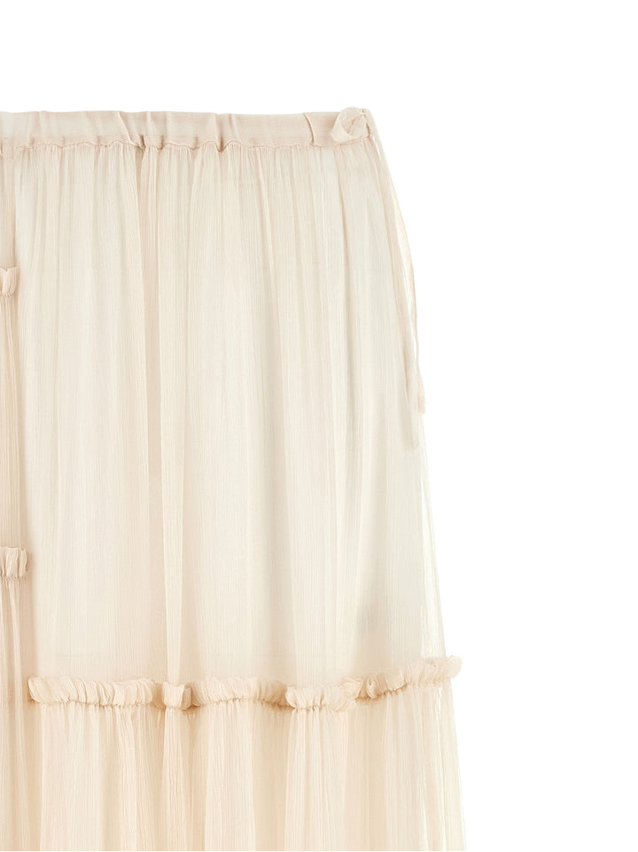 Dries Van Noten  Sunia Bis Gonne - Beige | 038174484cbb9f84250eae826e416a3ee2c93155