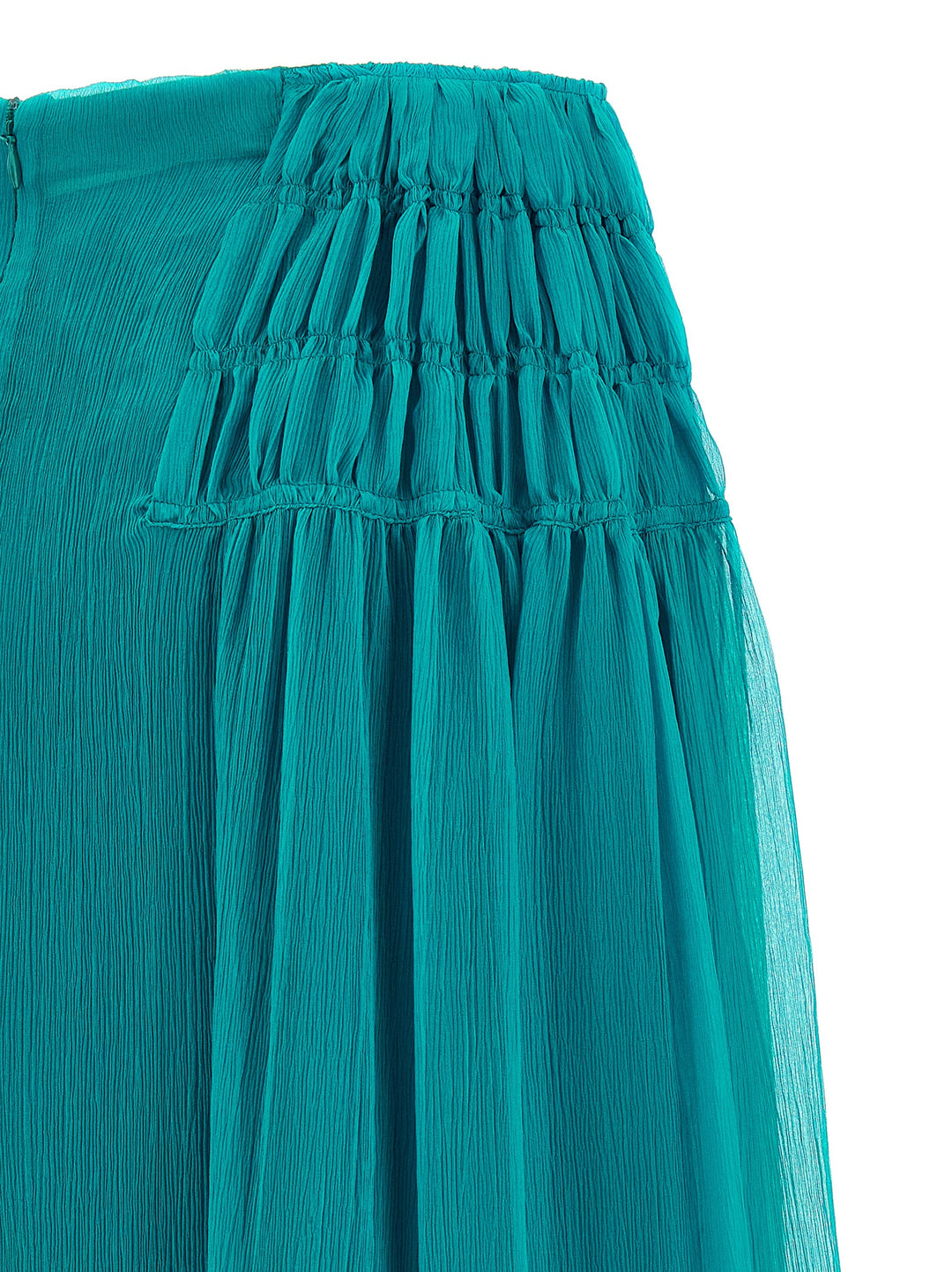 Dries Van Noten  Scarlett Gonne - Verde | a2629b74c7332bffccce3bc34296fb7f242e14ee