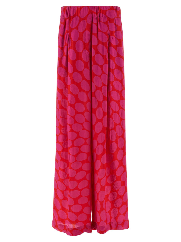 Dries Van Noten  Pila Pantaloni - Fucsia | 632aaed71219a38d4a9a615e7d686c5a0df7d832