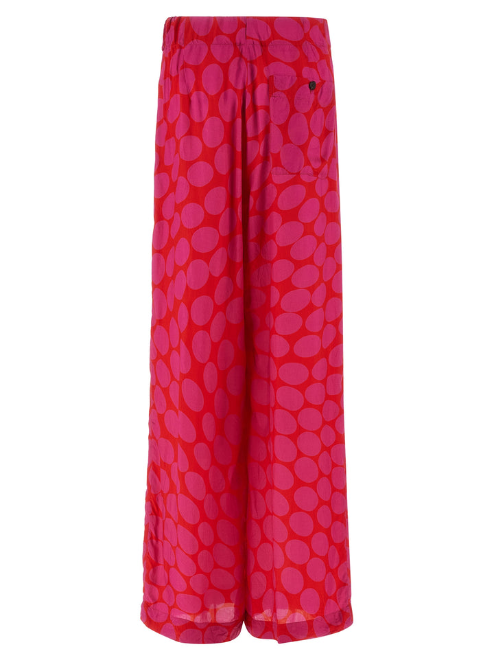 Dries Van Noten  Pila Pantaloni - Fucsia | 315531ada6231199f837422ff0d4d901b4bae2dd