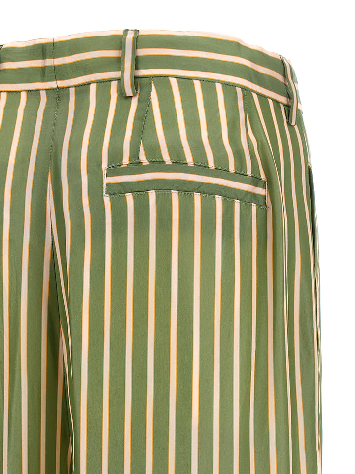 Dries Van Noten  Penn Pantaloni - Verde | d37c8c8d3d4edb6fd591306a416d1ff44cab4c09