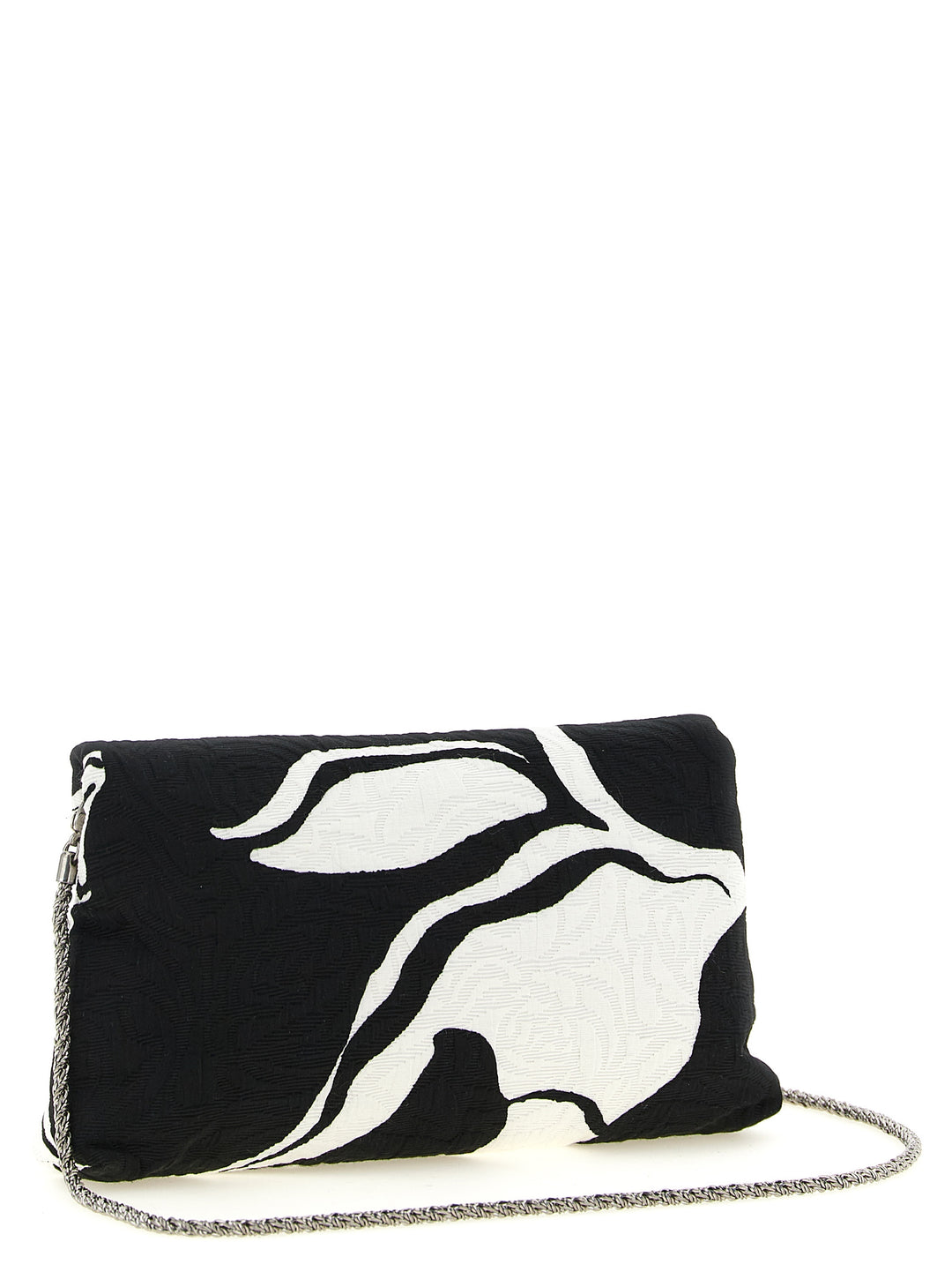 Dries Van Noten  Envelope Clutch - Nero | 921d1bbf4bad9ed5bfc422ee5464af798b55ce07