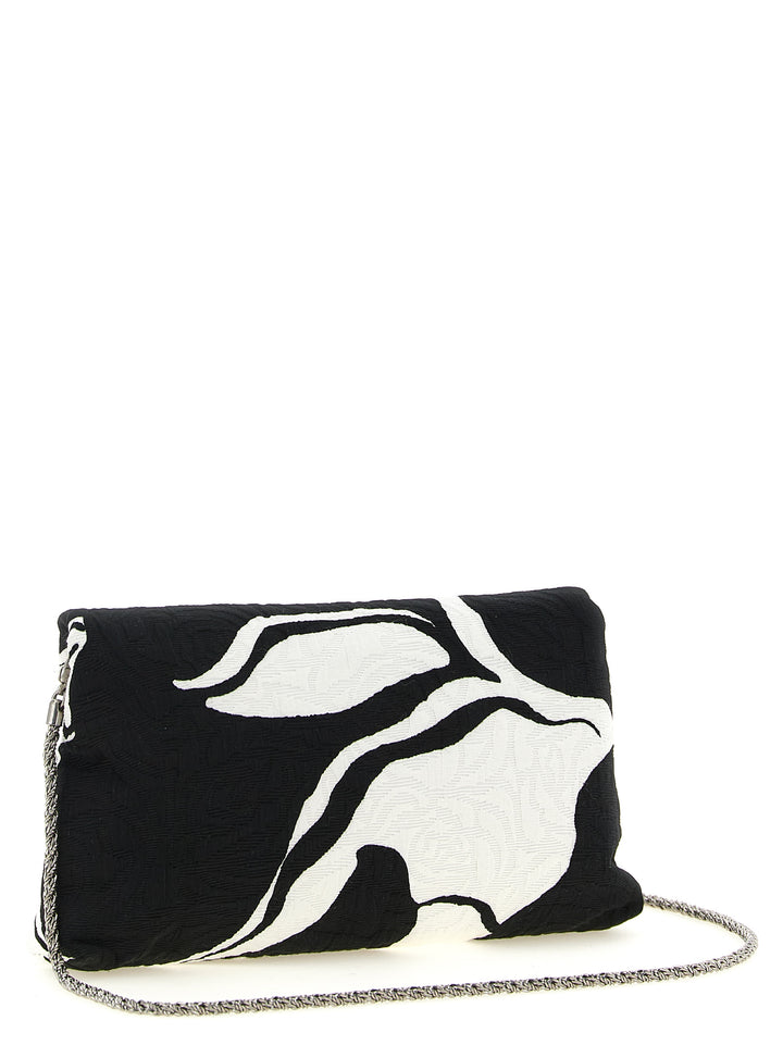 Dries Van Noten  Envelope Clutch - Nero | 921d1bbf4bad9ed5bfc422ee5464af798b55ce07