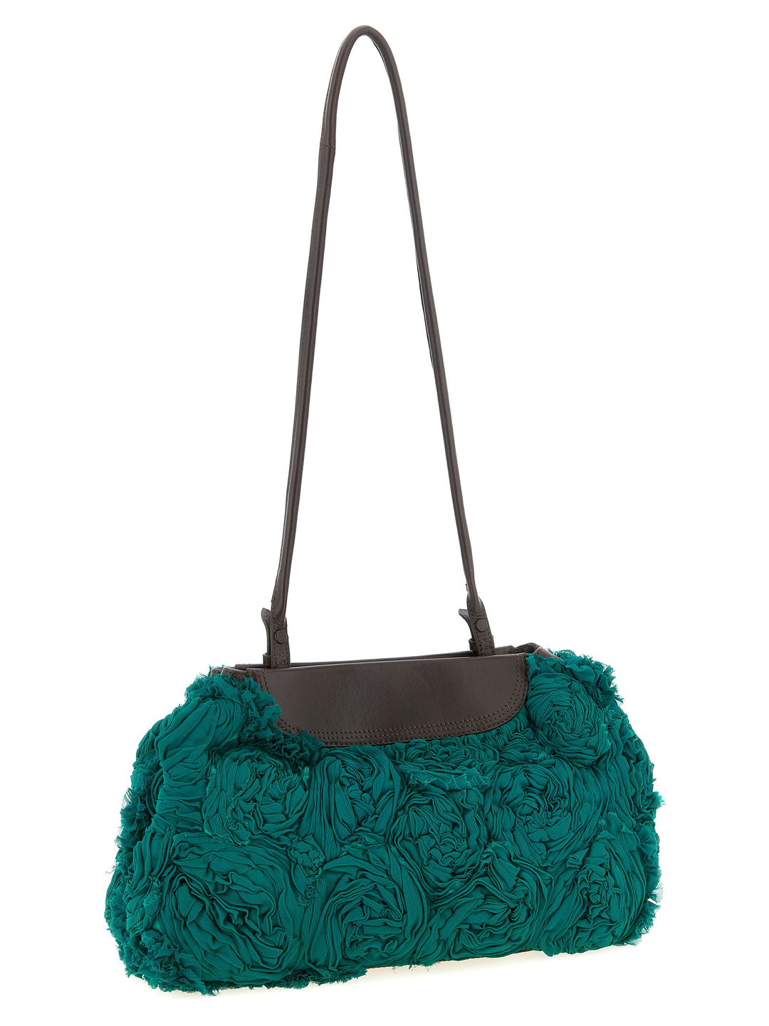Dries Van Noten  Rose Clutch - Verde | a7be21d264d6158428cf718237a6779a100f767c
