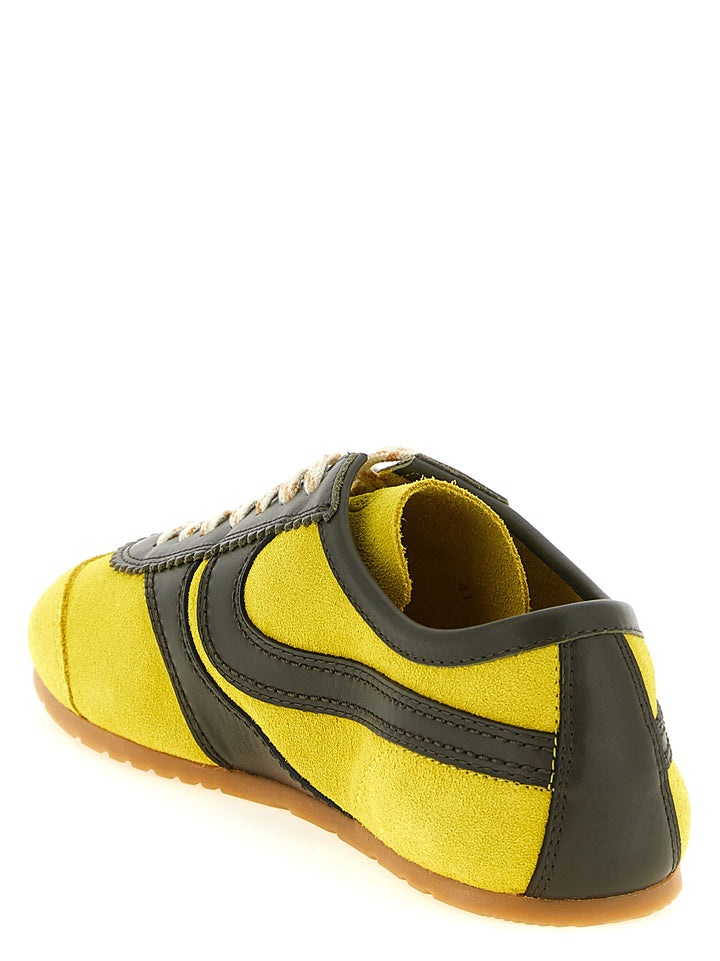 Dries Van Noten  Suede Sneakers - Giallo | 6b701fbd2be90368fb361960a1fe7137200dd01f