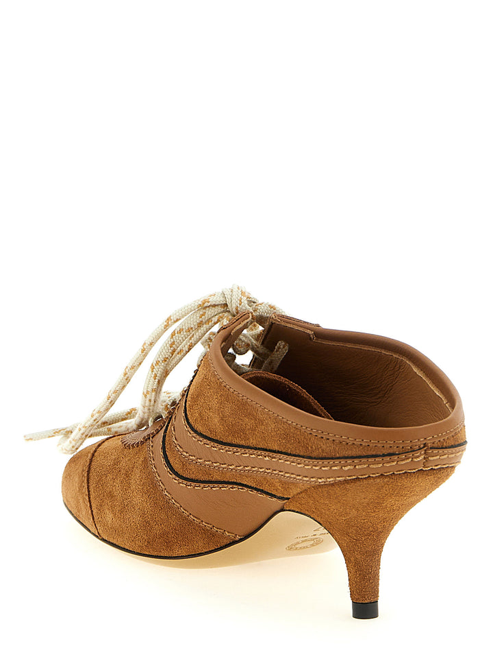 Dries Van Noten  Heeled Suede Sneakers - Marrone | 65bd0e48a6133f011dd33ac9b3a8fe0298cb2db4