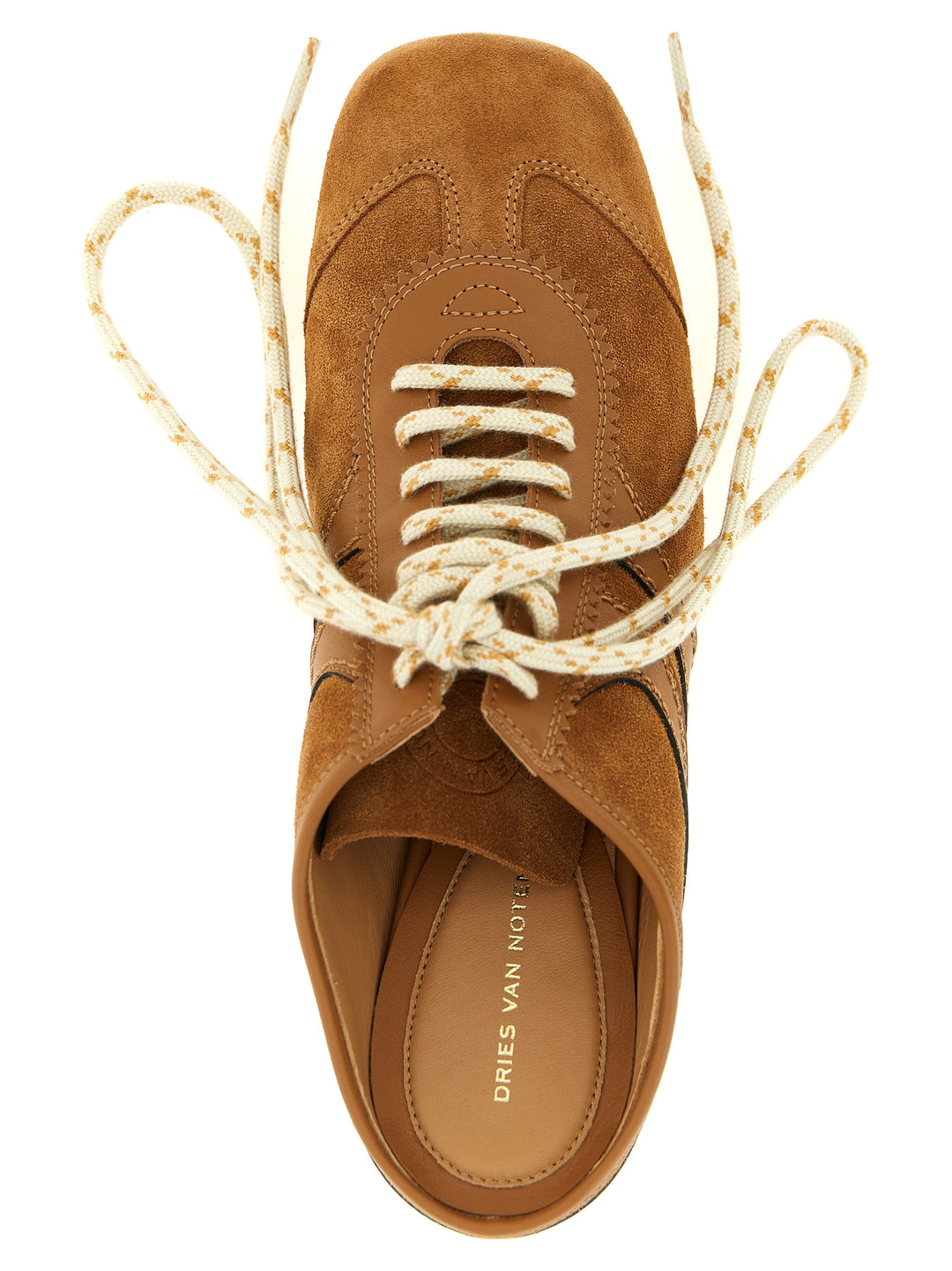 Dries Van Noten  Heeled Suede Sneakers - Marrone | c0e797c1987dc0664952974f28ee39ff13ca4b06