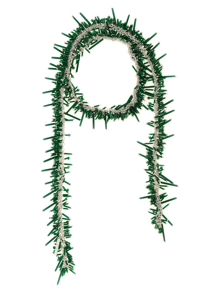 Dries Van Noten  Embroidered Scarf Gioielli - Verde | 1e93e5c6eff57c74c184f5df83a84b2df92402d5