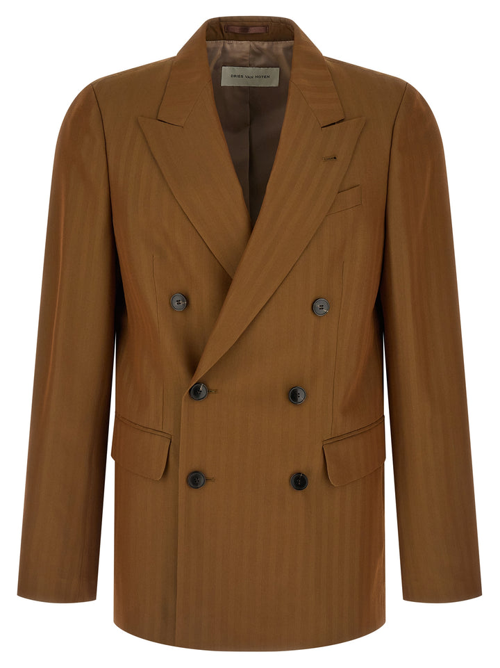 Dries Van Noten  Barry Blazer - Marrone | 6700e09553e2cffe51262c42503628c1b53e42c3