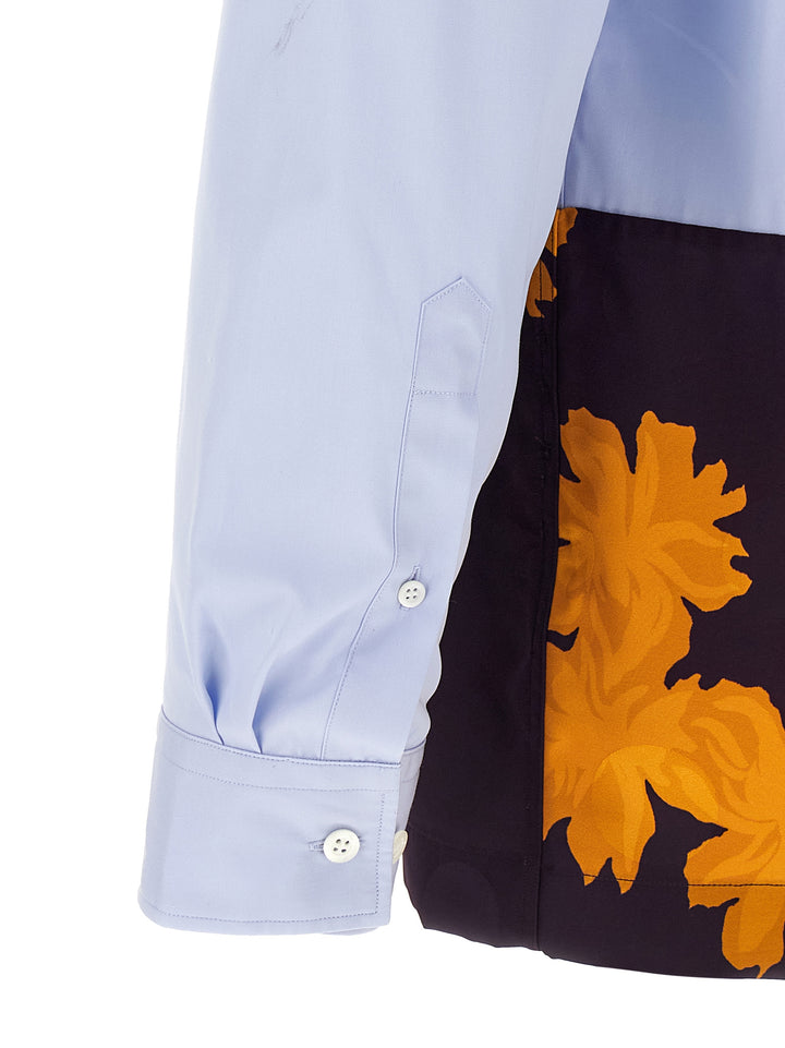 Dries Van Noten  Capero Camicie - Celeste | 5418b0dc2d44cc63711631ee6143ab98fa1a226b