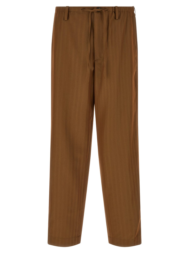 Dries Van Noten  Penny Long Pantaloni - Marrone | 4a187383098d230c596d994f7510ed3b3b3698aa