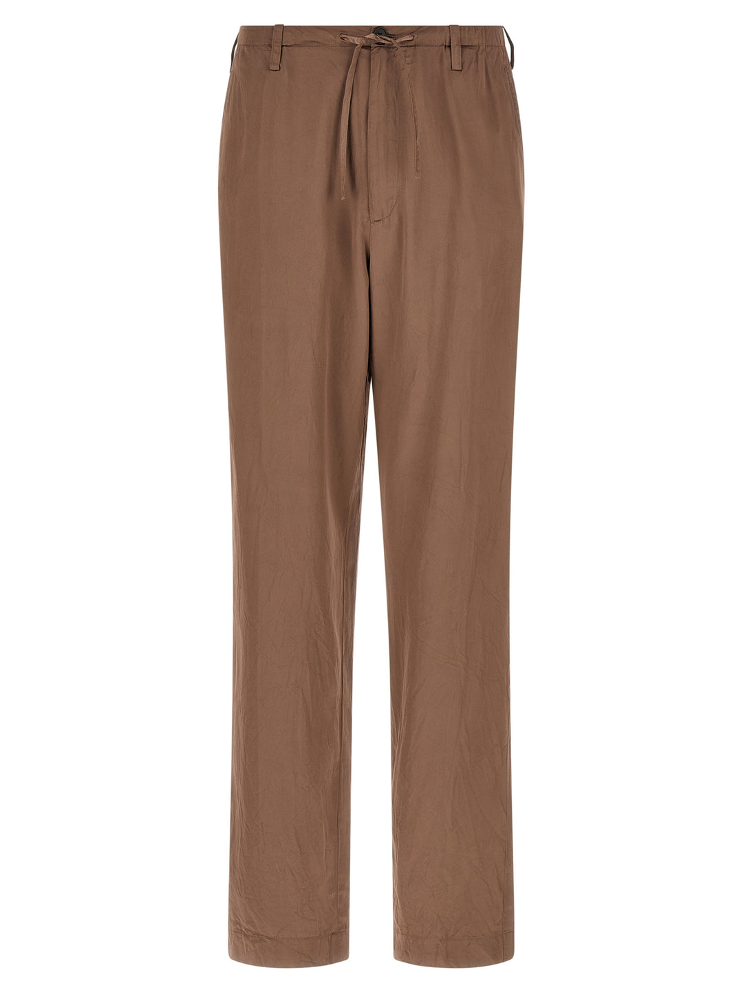 Dries Van Noten  Penny Long Pantaloni - Marrone | 60f8760f1cb2469ee4b86180f7bd220c48453abe