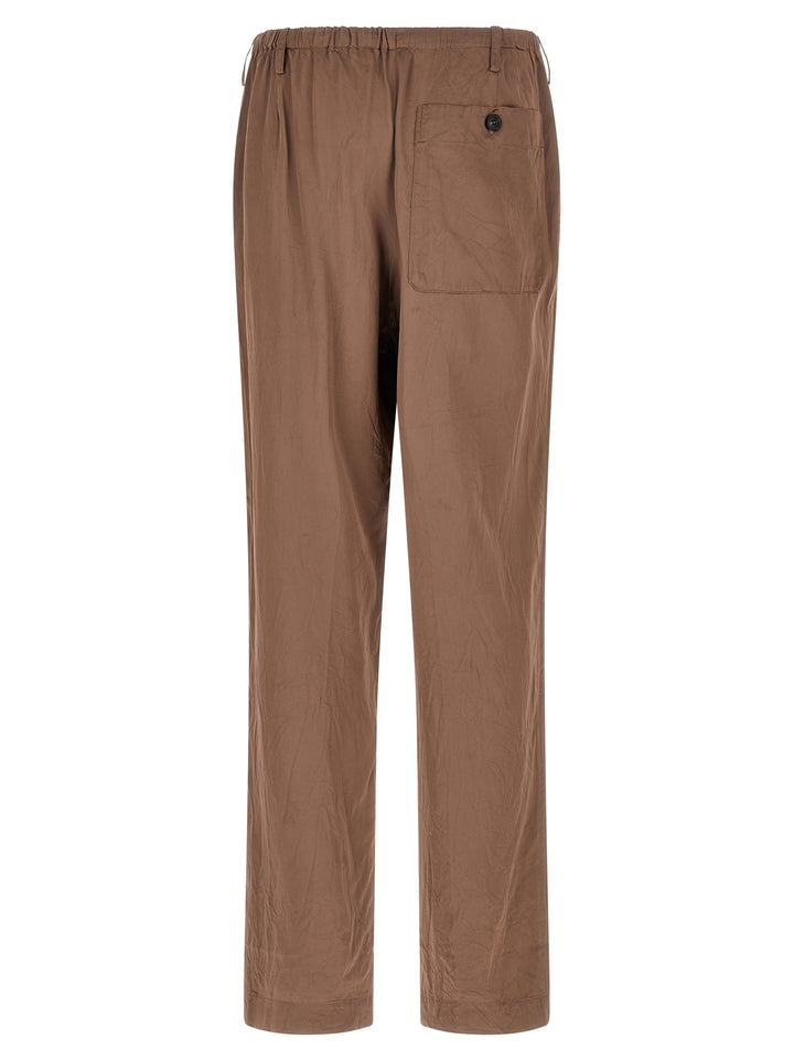 Dries Van Noten  Penny Long Pantaloni - Marrone | 82ce4dde5c422cf0618d067486afcee49019b79f