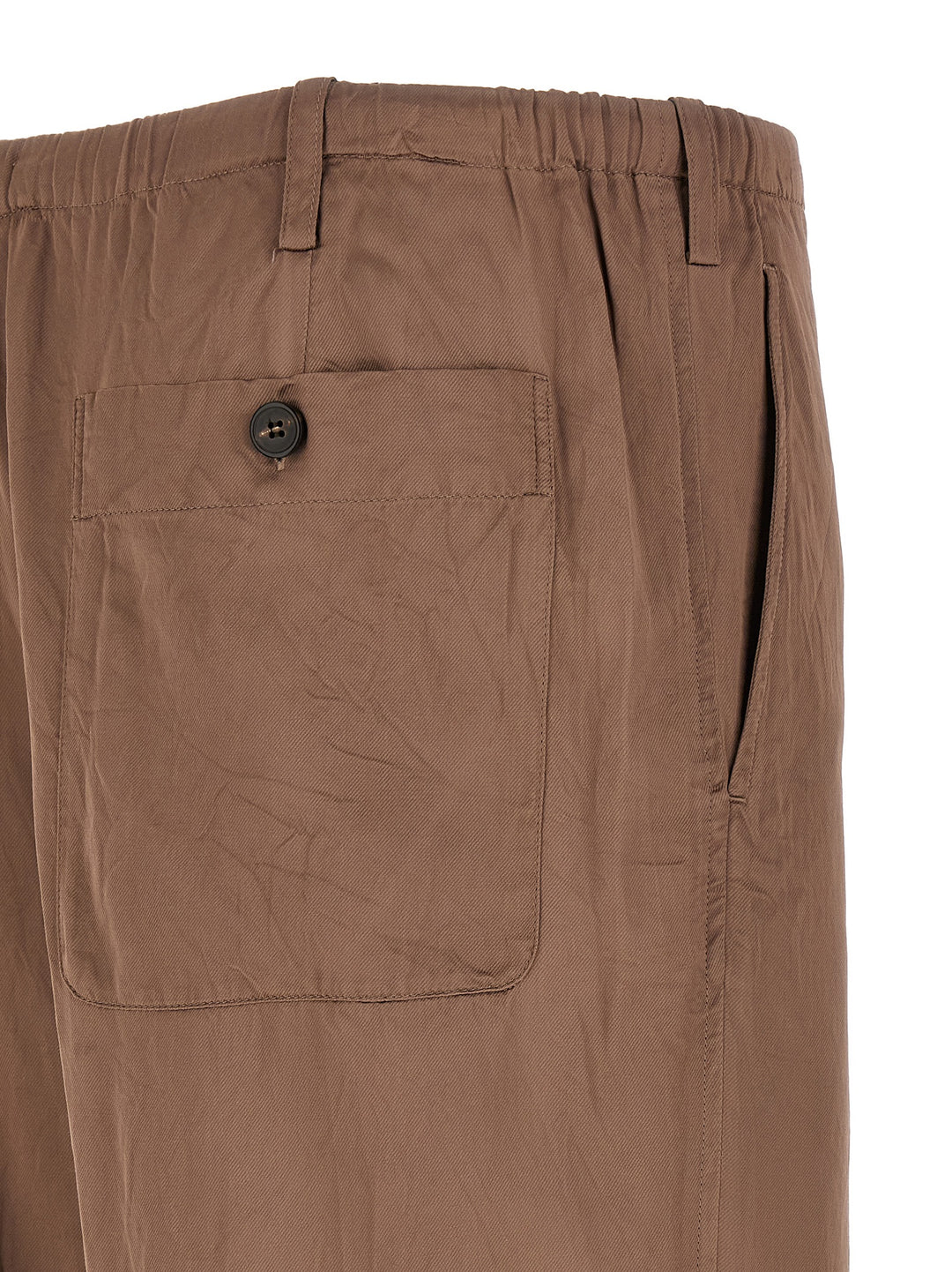 Dries Van Noten  Penny Long Pantaloni - Marrone | 8faf069c16dd3476b3b654410e4d798f5c8a4952