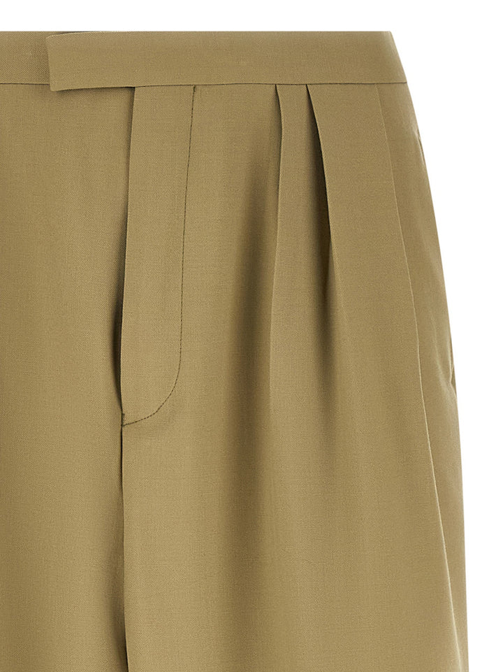 Dries Van Noten  Preaches Bis Pantaloni - Verde | 7db8266a45d3955c0896e9dcfe42c021d843d47b