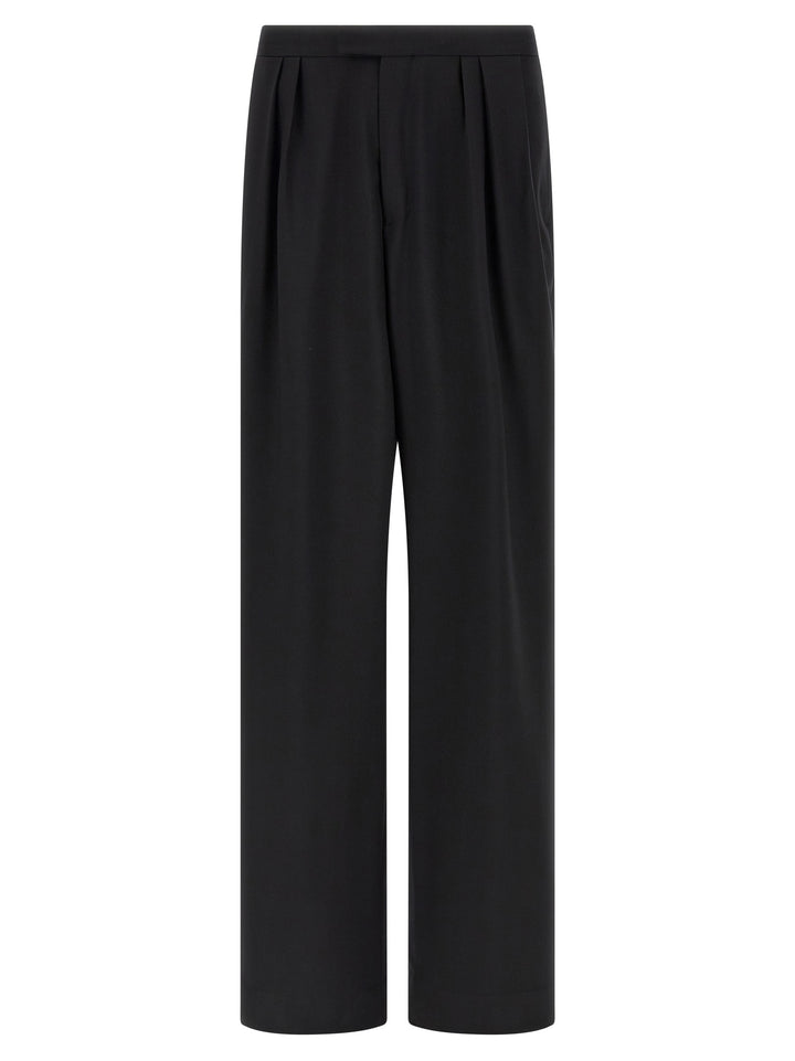 Dries Van Noten  Preaches Bis Pantaloni - Nero | 808372de38a9e3a31bcd06abdf9ac91f1779058c