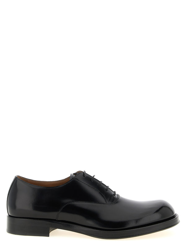 Derby Lace-Up Shoes Stringate Nero