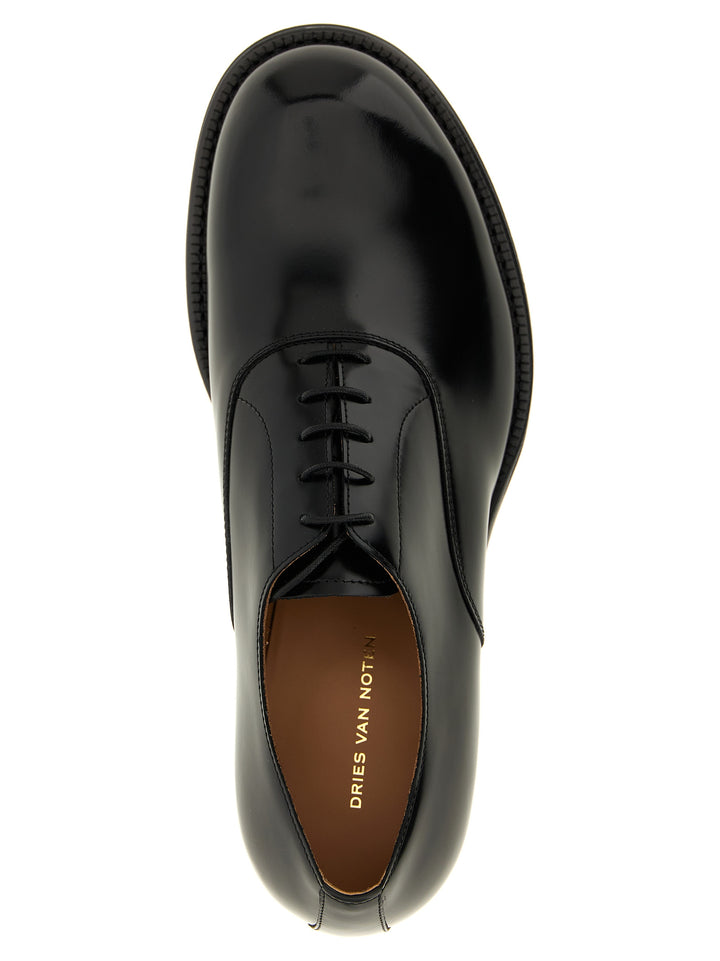 Dries Van Noten  Derby Lace-Up Shoes Stringate - Nero | c5400c121c7fbd60d3f11a80e5baaa37b003b7c1