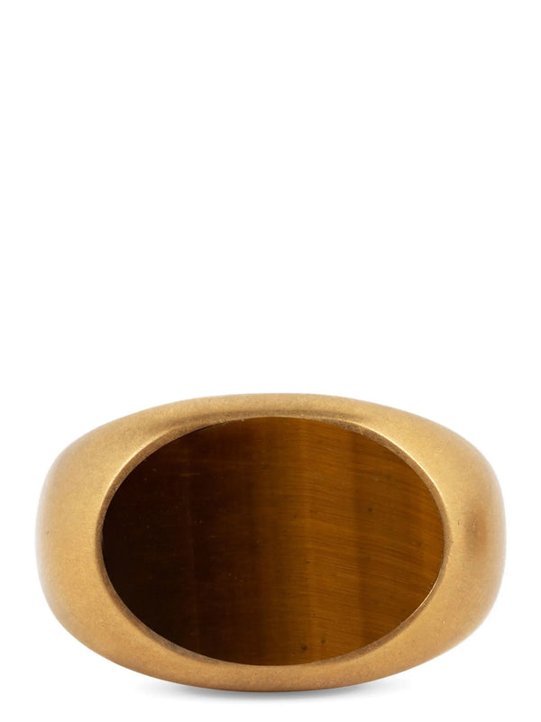 Stone Signet Gold Jewelry
