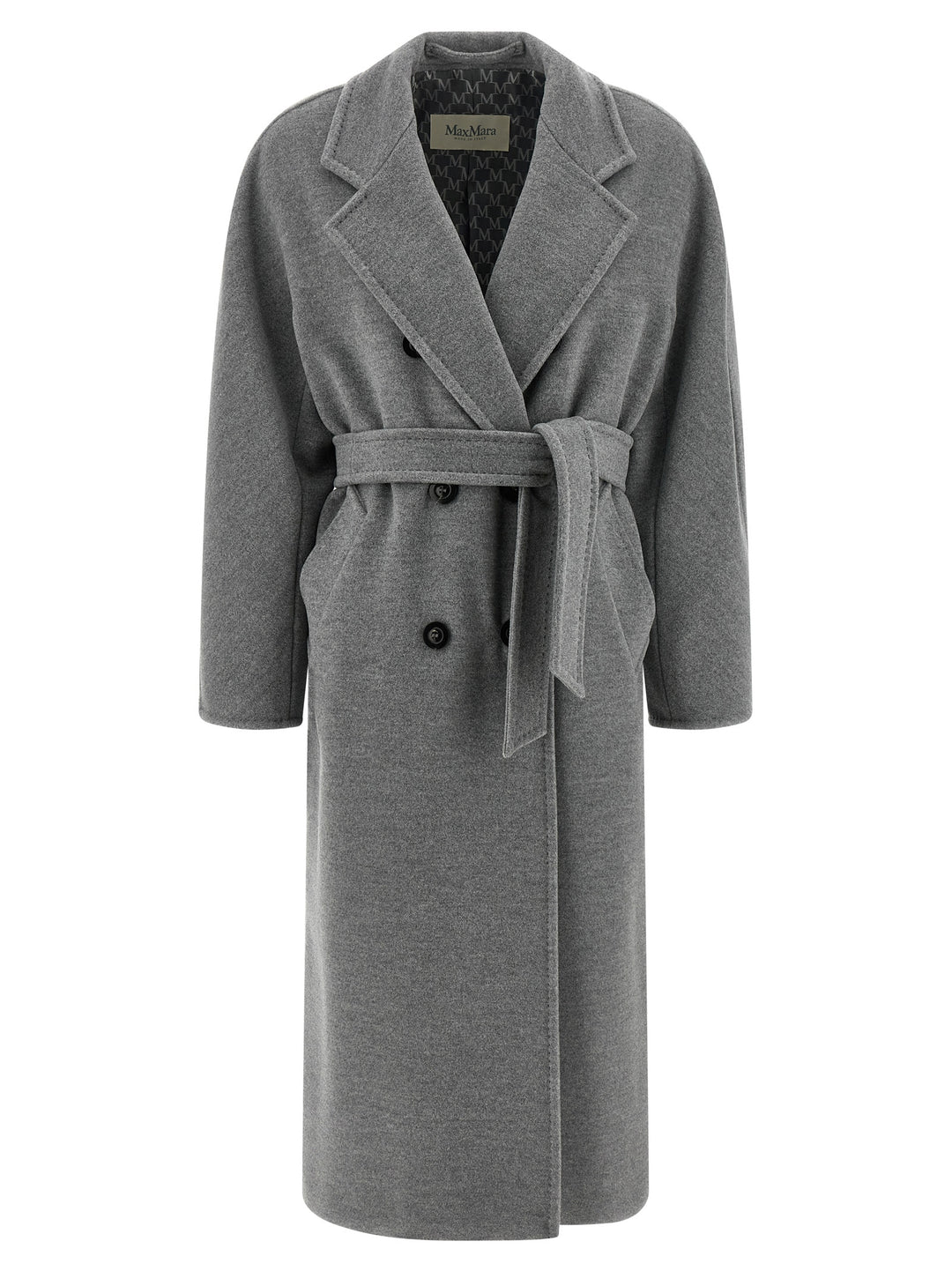 Max Mara Madame - 101801 Icon Coat Trench e Impermeabili - Grigio | 73d1ddf45a8455a550c5f086db3391bb4c83e35d