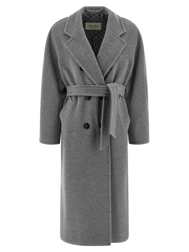 Max Mara Madame - 101801 Icon Coat Trench e Impermeabili - Grigio | 73d1ddf45a8455a550c5f086db3391bb4c83e35d