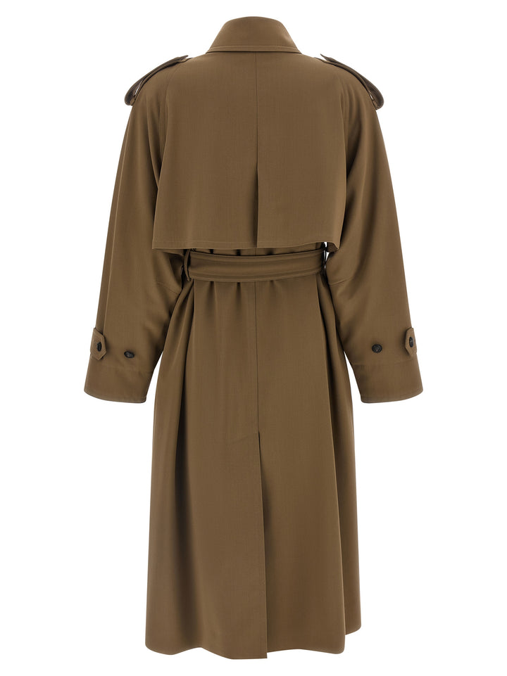 Max Mara Mxmcerto Trench e Impermeabili - Marrone | 796c8763c39a67374955e900ef876550b495fedb