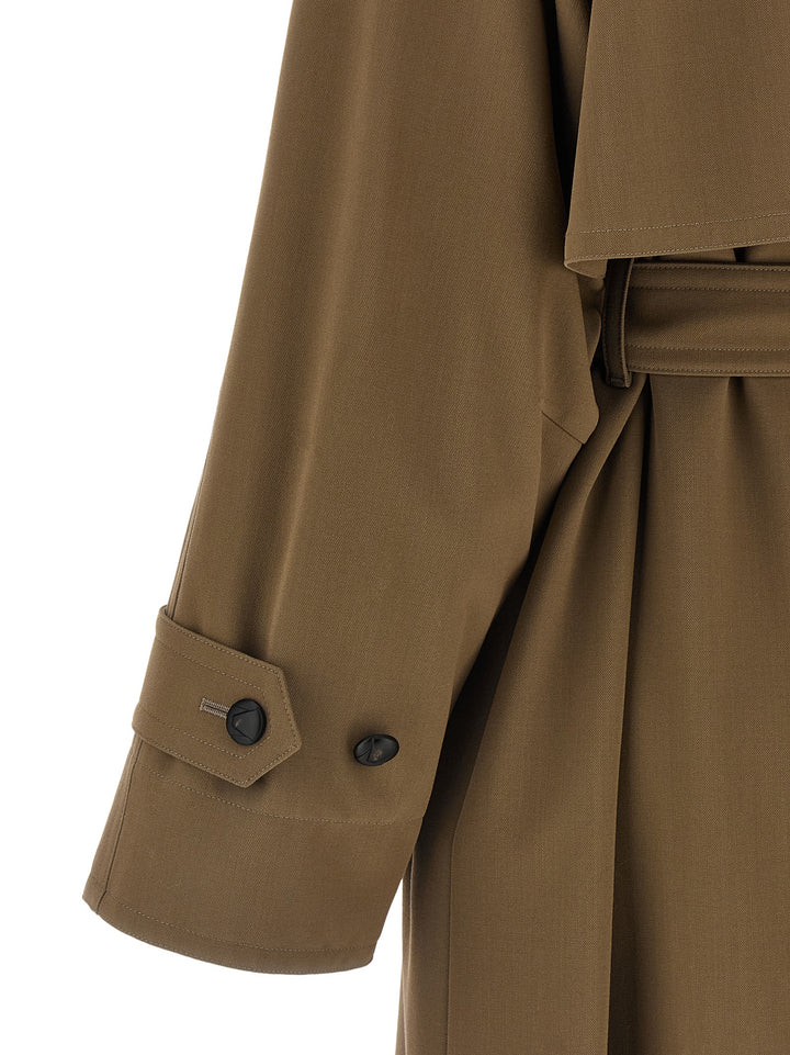 Max Mara Mxmcerto Trench e Impermeabili - Marrone | 2fec5c21cfd5c9c267aa74b99e7a705861008530