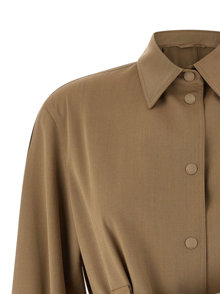 Max Mara Mxmagenzia Camicie - Beige | 75023fa3206983176393293fe73d9b6f904d6760