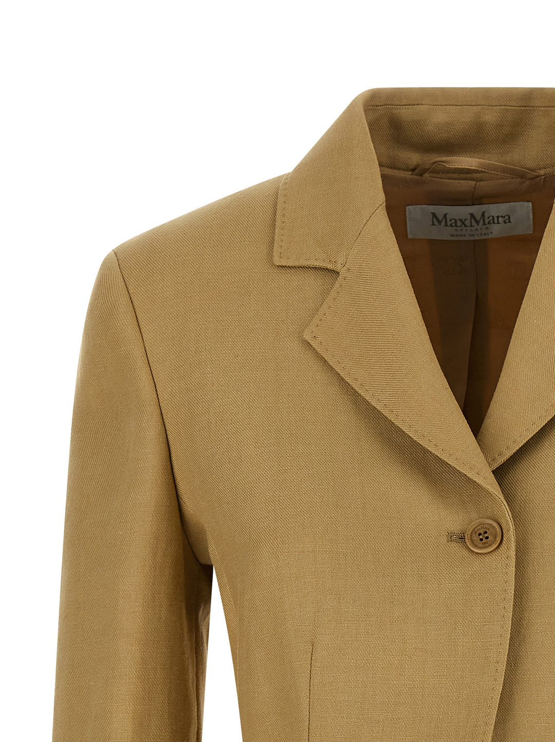 Max Mara Mxsbuono BlazerS - Beige | 868bb04173e78cbe8d51723b4cfbf39241bda7a8