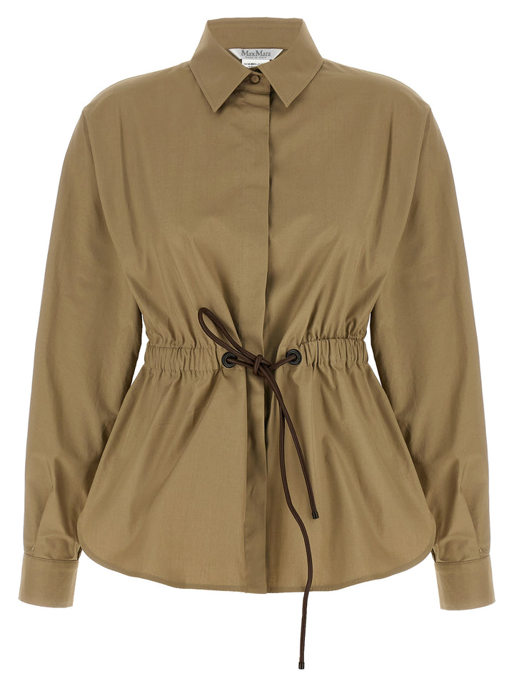 Max Mara Mxmtazzina Camicie - Verde | e45dda485aee95e24ae34735eb4a10924f5c142e