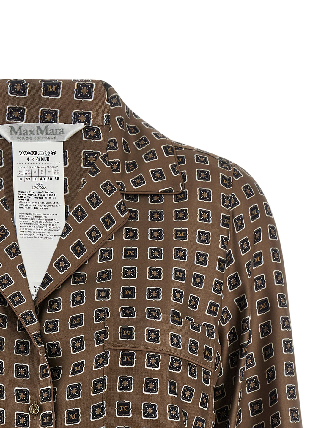 Max Mara Mxmdisco Camicie - Marrone | 9cbfceca8f9489045589f6a2fe84d6a049a81041